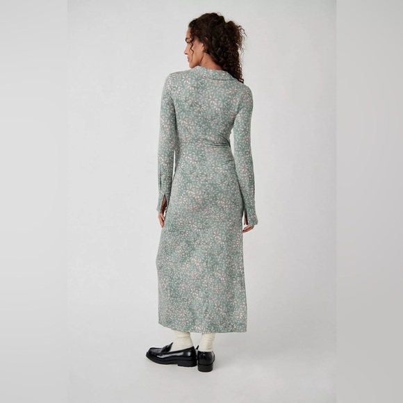 FREE PEOPLE shayla floral wrap dress - Picture 5 of 8